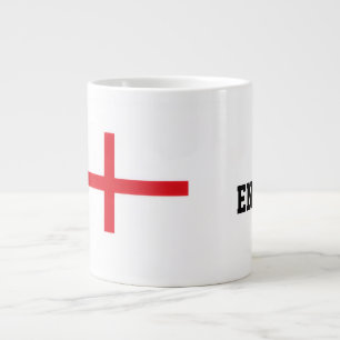 Taza De Café Gigante Mug patriota inglés