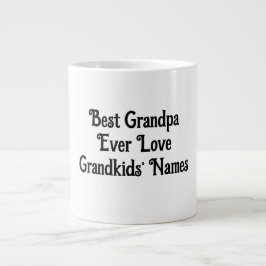 Taza De Café Gigante Mug personalizada para los abuelos