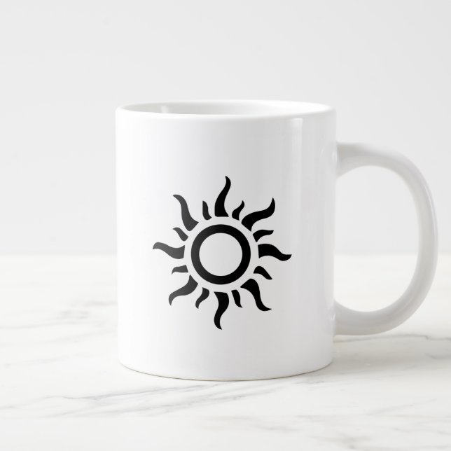 Taza De Café Gigante Mug - Sol (Derecha)