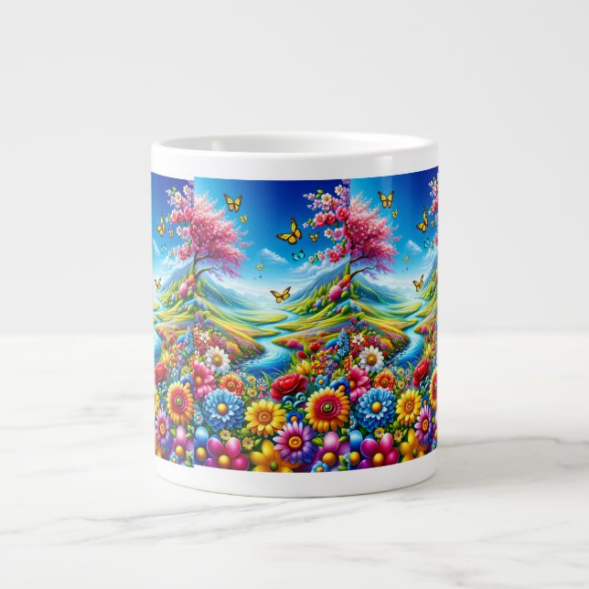 Taza De Café Gigante Mug Specialty Nature (Frente)