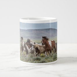 Taza De Café Gigante Mug "Trueno y relámpago"