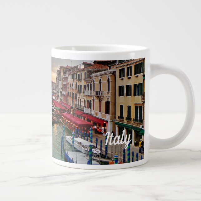 Taza De Café Gigante Mug. Venecia de Italia (Derecha)