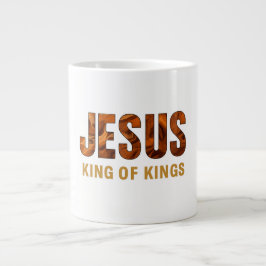 Taza De Café Gigante Mug with Jesus Messiah
