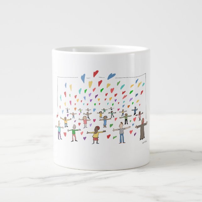 Taza De Café Gigante  Mugre (Frente)