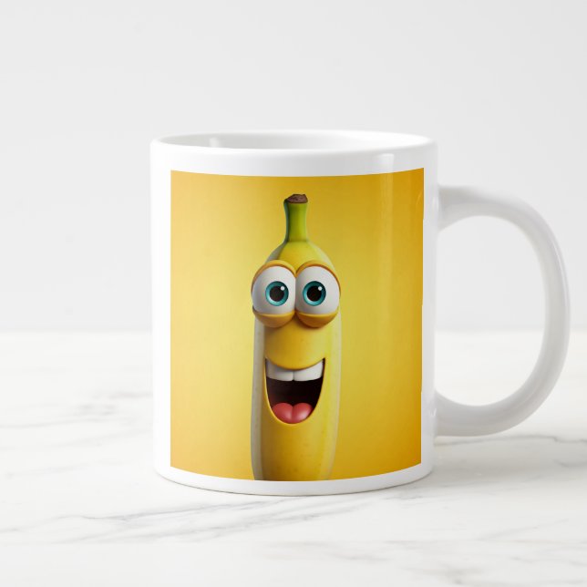 Taza De Café Gigante mugre banana (Derecha)