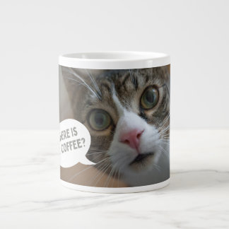 Taza De Café Gigante Mugre de café de gato