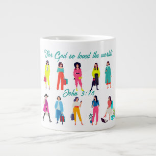 Taza De Café Gigante Mugre de café gigante de amor