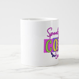 Taza De Café Gigante Mugre de Collie Halloween