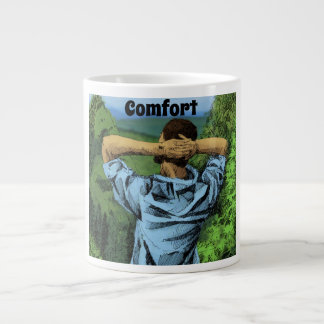 Taza De Café Gigante Mugre de Comfort Jumbo