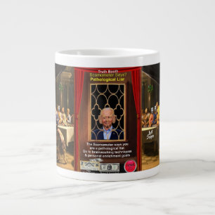 Taza De Café Gigante Mugre de confesión de Biden