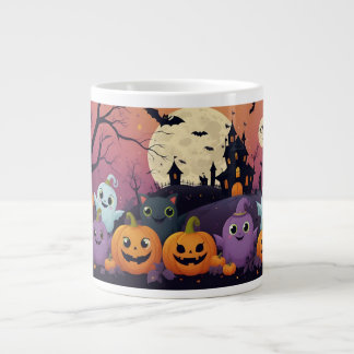Taza De Café Gigante Mugre de Halloween