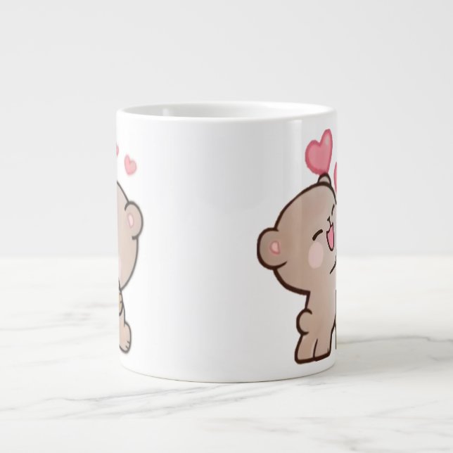 Taza De Café Gigante Mugre de oso de peluche (Frente)