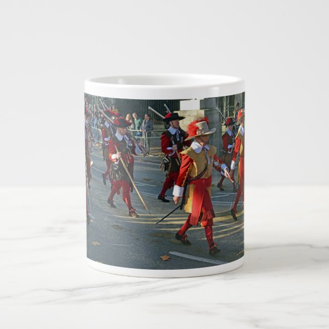 Taza De Café Gigante Mugre de paginación de Londres (Frente)