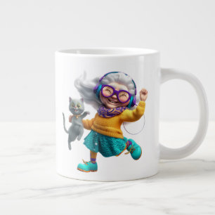 Taza De Café Gigante Mugre de regalo