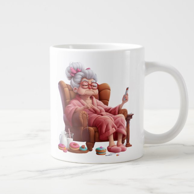 Taza De Café Gigante Mugre de regalo (Derecha)