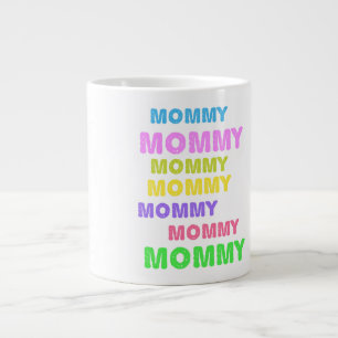 Taza De Café Gigante Mugre de regalo de mamá del día de la madre