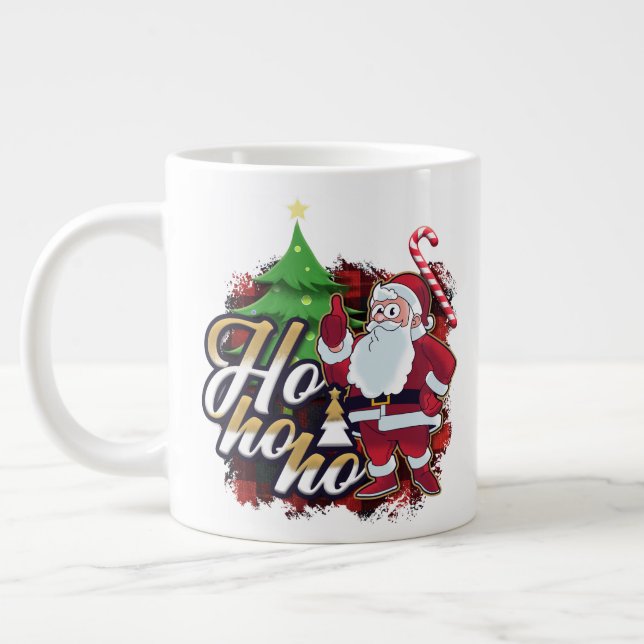 Taza De Café Gigante Mugre de Santa Jumbo todos los días (Izquierda)