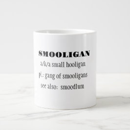 Taza De Café Gigante Mugre de Smooligan