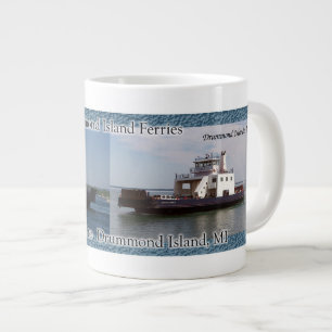 Taza De Café Gigante Mugre gigante de Drummond Island Ferries