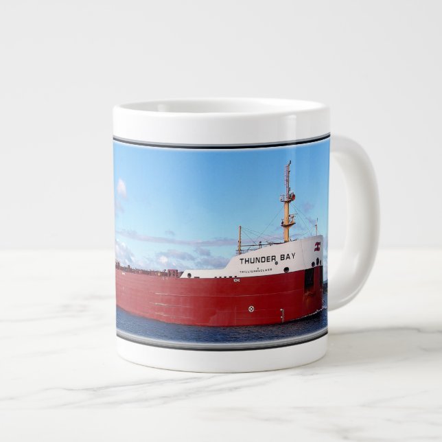 Taza De Café Gigante Mugre gigante de Thunder Bay (Derecha)