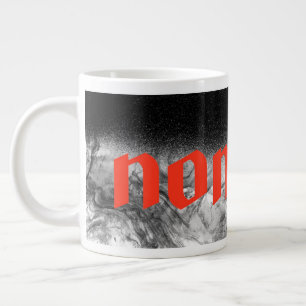 Taza De Café Gigante Mugre grande y paisajista
