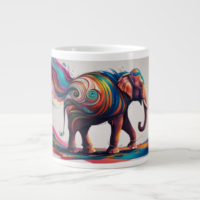 Taza De Café Gigante Mugre Jumbo (Frente)