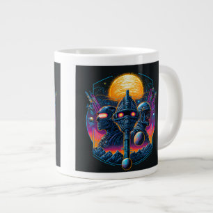 Taza De Café Gigante Mugre Jumbo De Ciencia Épica Ficción