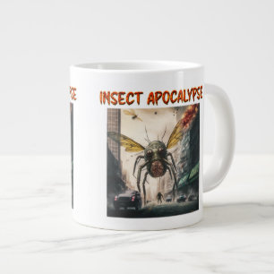 Taza De Café Gigante Mugre Jumbo Del Apocalipsis De Insectos
