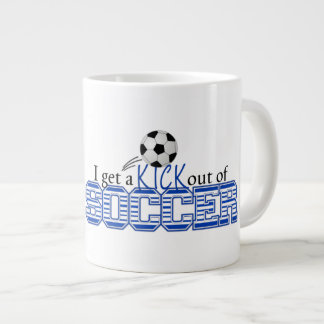 Taza De Café Gigante Mugre Jumbo del fútbol