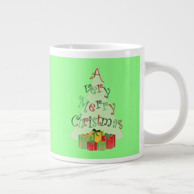 Taza De Café Gigante Mugre navideño navideño (Derecha)