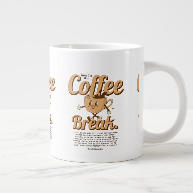 Taza De Café Gigante Mugs & Cups (Derecha)