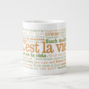 Taza De Café Gigante Mugs de C'est La Vie