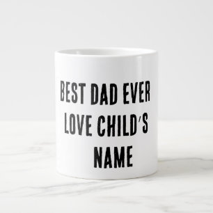 Taza De Café Gigante Mugs de papá personalizados