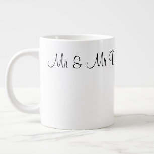 Taza De Café Gigante Mugs - Mr. & Mr. Dickinson 21.07.20xx