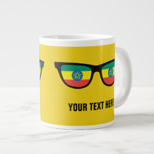 Taza De Café Gigante Mugs personalizados de los Shades etíopes