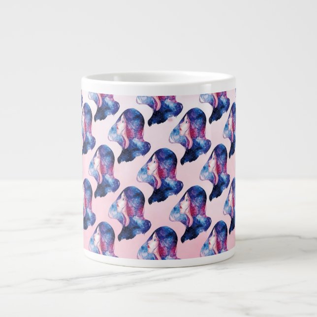 Taza De Café Gigante Mujer (Frente)