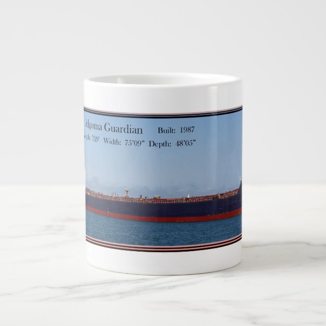 Taza De Café Gigante Mumba jumbo de Algoma Guardian (Frente)