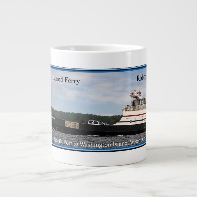 Taza De Café Gigante Mumba jumbo de Robert Nobel (Frente)