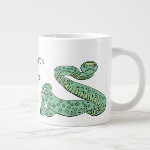 Taza De Café Gigante Mundo de las serpientes: Extrema, poder, aventuras
