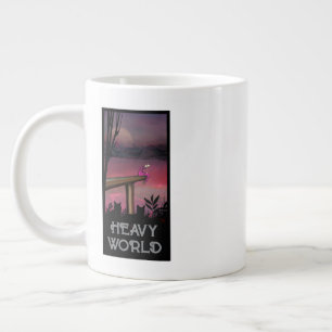Taza De Café Gigante Mundo duro