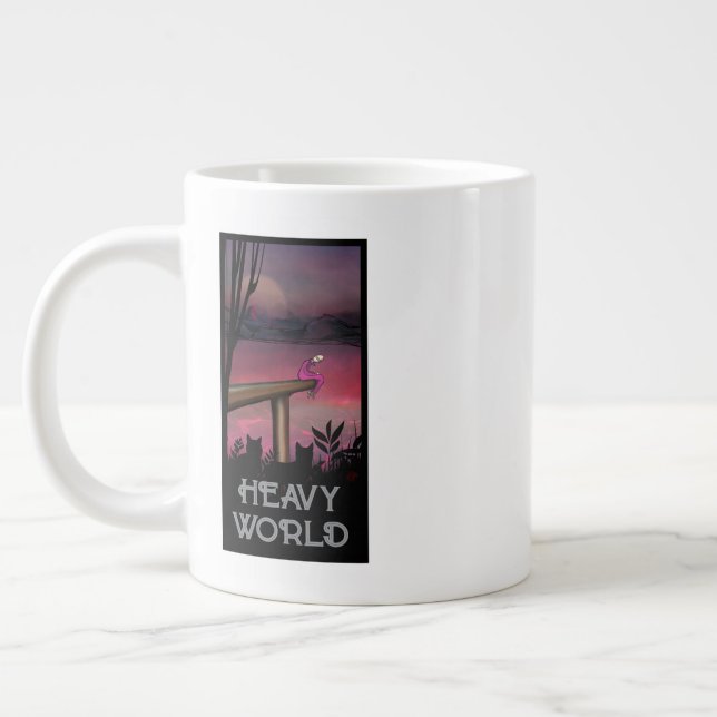 Taza De Café Gigante Mundo duro (Izquierda)