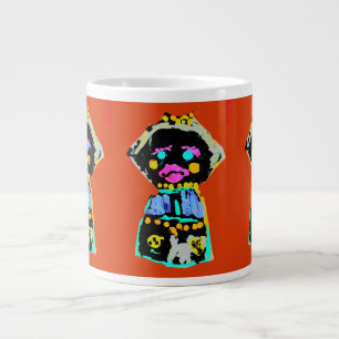 Taza De Café Gigante muñeca otoñal
