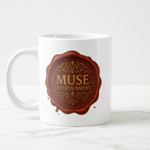 Taza De Café Gigante Muse Entertainment™ - Logo oficial