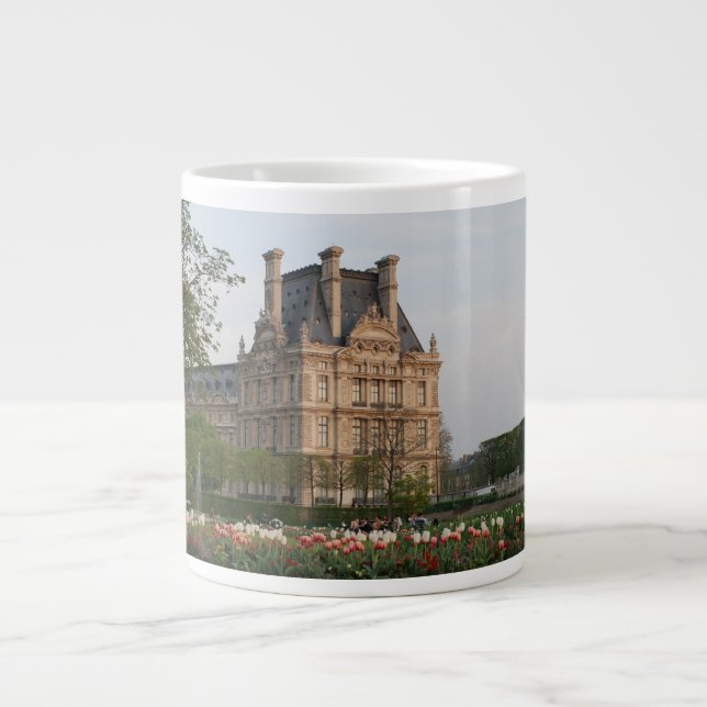 Taza De Café Gigante Museo del Louvre (Frente)
