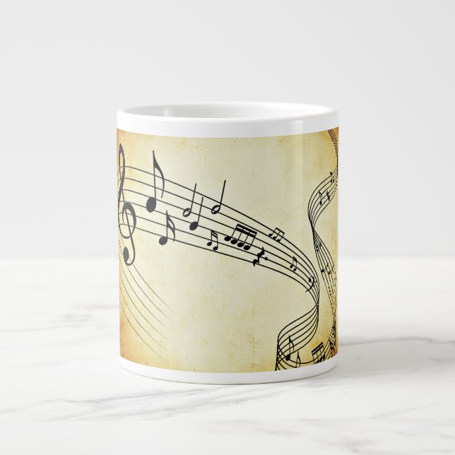 Taza De Café Gigante Música (Frente)