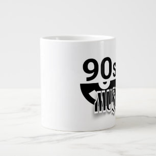 Taza De Café Gigante Música de los 90 - Jumbo Mug