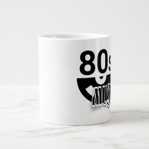 Taza De Café Gigante Música de los años 80 - Jumbo Mug