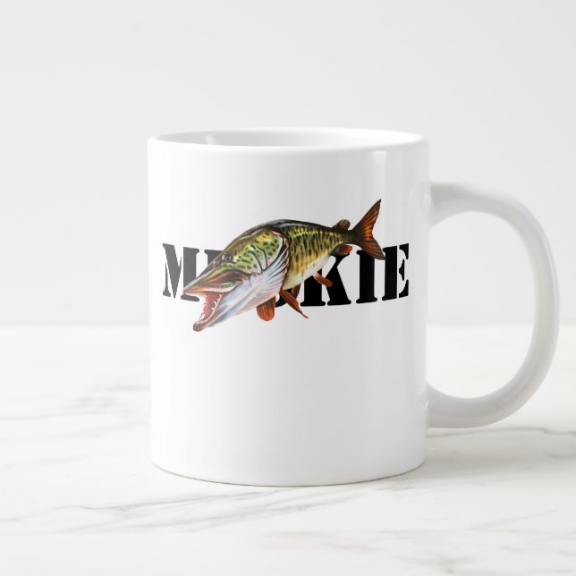 Taza De Café Gigante Muskie (Derecha)