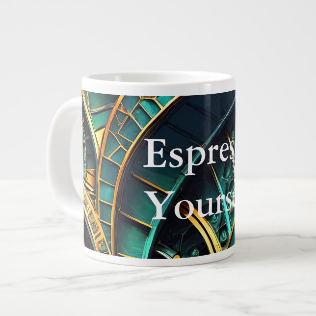 Taza De Café Gigante Mutant 4 Specialty Mug (Izquierda)