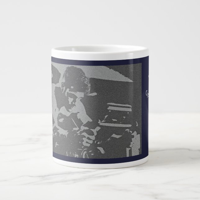 Taza De Café Gigante My Favorite Spinning Coach (Frente)